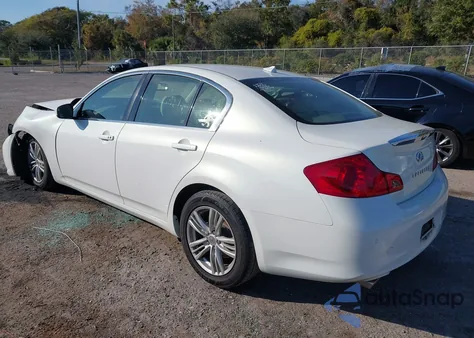 2012 Infiniti G37 Journey from USA, damaged, VIN JN1CV6AP2CM624105